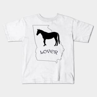 Georgia Horse Lover Gifts Kids T-Shirt